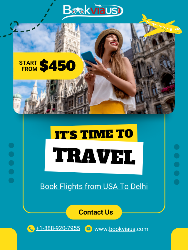 Cheap Flight from USA to Delhi